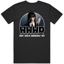 Wwwd What Would Wednesday Addams Do Classic Television TV Show T Shirt
