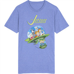 The Jetsons 60s Tv Series Show Worn Look Vintage Unisex Classic Television TV Show T Shirt