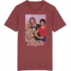 Threes Company Vintage Tv Show Classic Television TV Show T Shirt