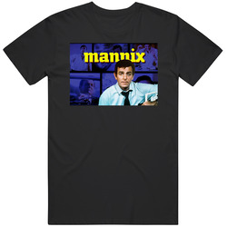 Mannix Retro 60s 70s Popular Cop Show Tv Fan Classic Television T Shirt