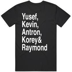 When They See Us Yusef Kevin Antron Korey Raymond Classic Television T Shirt