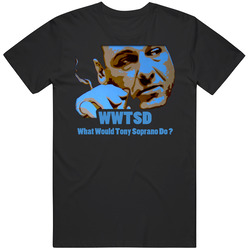 Tony Soprano Wwtsd The Sopranos Classic Television T Shirt