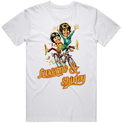 Laverne And Shirley Sitcom Classic Classic Television T Shirt