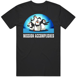 Penguins Of Madagascar Tv Show Kids Funny Classic Television T Shirt