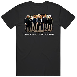 Jason Clarke Delroy Lindo The Chicago Code Classic Television T Shirt