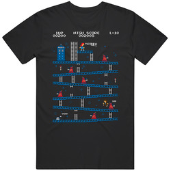 Dr. Who Tardis Kong Classic Television T Shirt