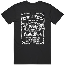 Night's Watch Jon Snow Castle Black Game Of Thrones Classic Television T Shirt