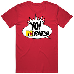 Mtv Raps Red Classic Television T Shirt