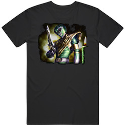 Green Power Ranger Tv Show Classic Television T Shirt