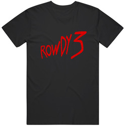 Rowdy 3 - Classic Black Classic Television T Shirt