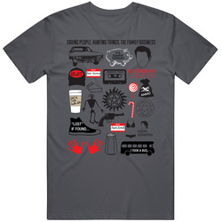 Spn Favourite Moments Classic Television T Shirt