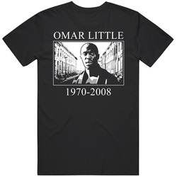 Omar Little The Wire Classic Television T Shirt