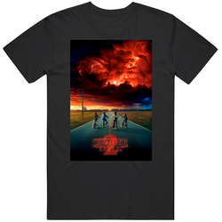 Stranger Things Season 2 Poster Netflix Fan Classic Television T Shirt