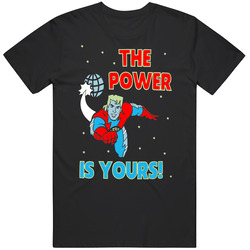 Captain Planet The Power Is Yours Cartoon Retro Classic Television T Shirt