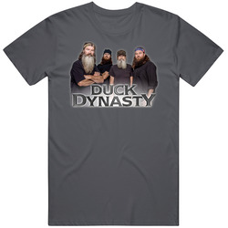 Duck Dynasty Charcoal Grey Classic Television T Shirt