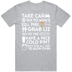The Plan White Text Classic Television T Shirt