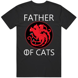 Father Of Cats Classic Television T Shirt