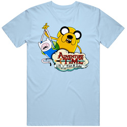 Adventure Time With Finn And Jake Cartoon Classic Television T Shirt