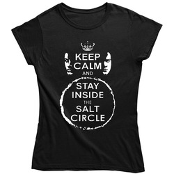 Salt Circle Classic Television Ladies T Shirt