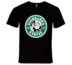 Starborks Kerfee, Swedish Chef,  Sesame Street Logo Classic Television T Shirt
