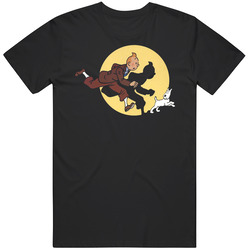 Tin Tin Cartoon Classic Television T Shirt