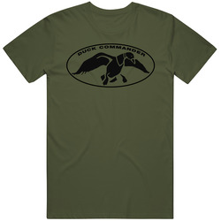 Duck Commander Duck Dynasty Military Green Classic Television T Shirt