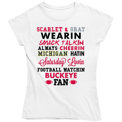 Scarlet Classic Television Ladies T Shirt