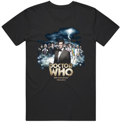 Doctor Who 50th Anniversary  Tv Classic Television T Shirt