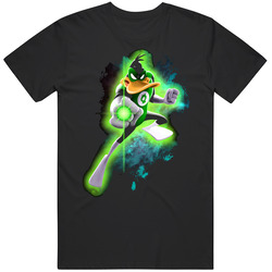 Daffy Duck Green Lantern Super Hero Classic Television T Shirt