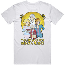 Golden Girls 80s Tv Retro Caricature Classic Television T Shirt