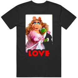 The Muppets Kermit & Miss Piggy Classic Television T Shirt