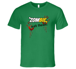 Zombie-eat Flesh Classic Television T Shirt