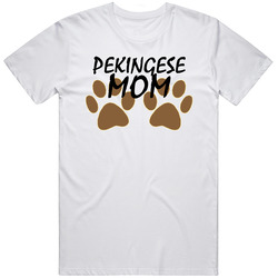Paws Mom Pekingese Mom Dog Unisex Cotton Tee Classic T Shirt