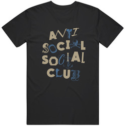 Anti Social Social Club Match Nike Air More Uptempo Limestone Unisex Cotton Tee Classic T Shirt