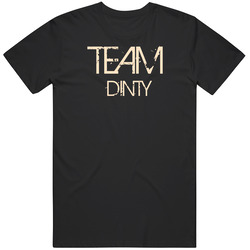 Team Sports Last First Name Dinty Unisex Cotton Tee Classic T Shirt