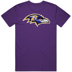 Baltimore Ravens Distressed Unisex Cotton Tee Classic T Shirt