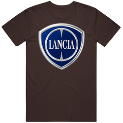 Lancia Logo Unisex Cotton Tee Classic T Shirt