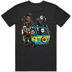 Horror Movie  Michael Jason Voorhees Chucky Halloween Unisex Cotton Tee Classic T Shirt
