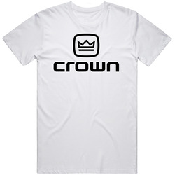 Crown Audio Unisex Cotton Tee Classic T Shirt