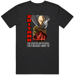 Saitama Unisex Cotton Tee Classic T Shirt
