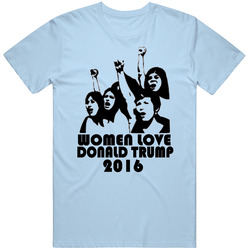 Women Love Donald Trump 2016 Republican Unisex Cotton Tee Classic T Shirt