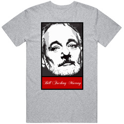 Bill Fucking Murray T Shirt Men (sport grey) Unisex Cotton Tee Classic T Shirt