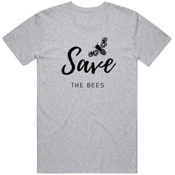 Save The Bees Unisex Cotton Tee Classic T Shirt