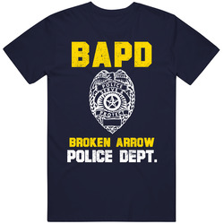 Broken Arrow Police Department Bapd Officer Inspired Custom City Unisex Unisex Cotton Tee Classic T Shirt
