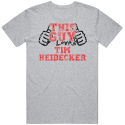 This Guy Loves Tim Heidecker Comedian Comedy Worn Look Cool Fan Unisex Cotton Tee Classic T Shirt