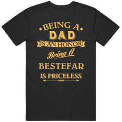 Dad An Honor Bestefar Is Priceless Norwegian Grandfather Father's Day Gift Unisex Cotton Tee Classic T Shirt