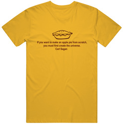 Carl Saga Unisex Cotton Tee Classic T Shirt