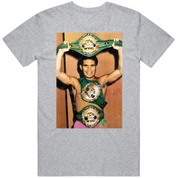 Julio Cesar Chavez Multiple Boxing Champion Fight Vintage Look Fan Raglan Unisex Cotton Tee Classic T Shirt