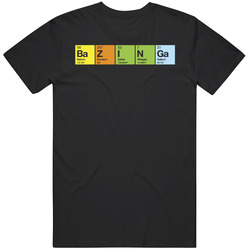 Hal Bazinga The Big Bang Theory 5 190116 Unisex Cotton Tee Classic T Shirt