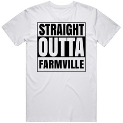 Straight Outta Farmville Virginia City Compton Parody Unisex Cotton Tee Classic T Shirt
